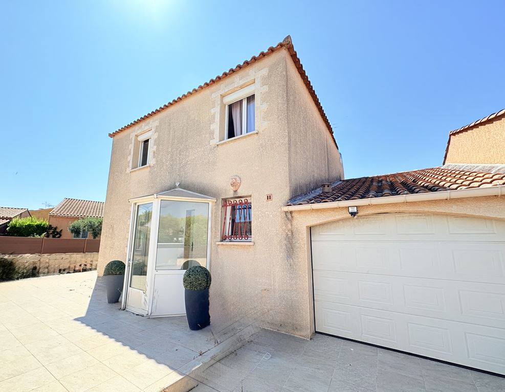Maison VILLENEUVE LES MAGUELONNE 398500€ METRODOM IMMOBILIER