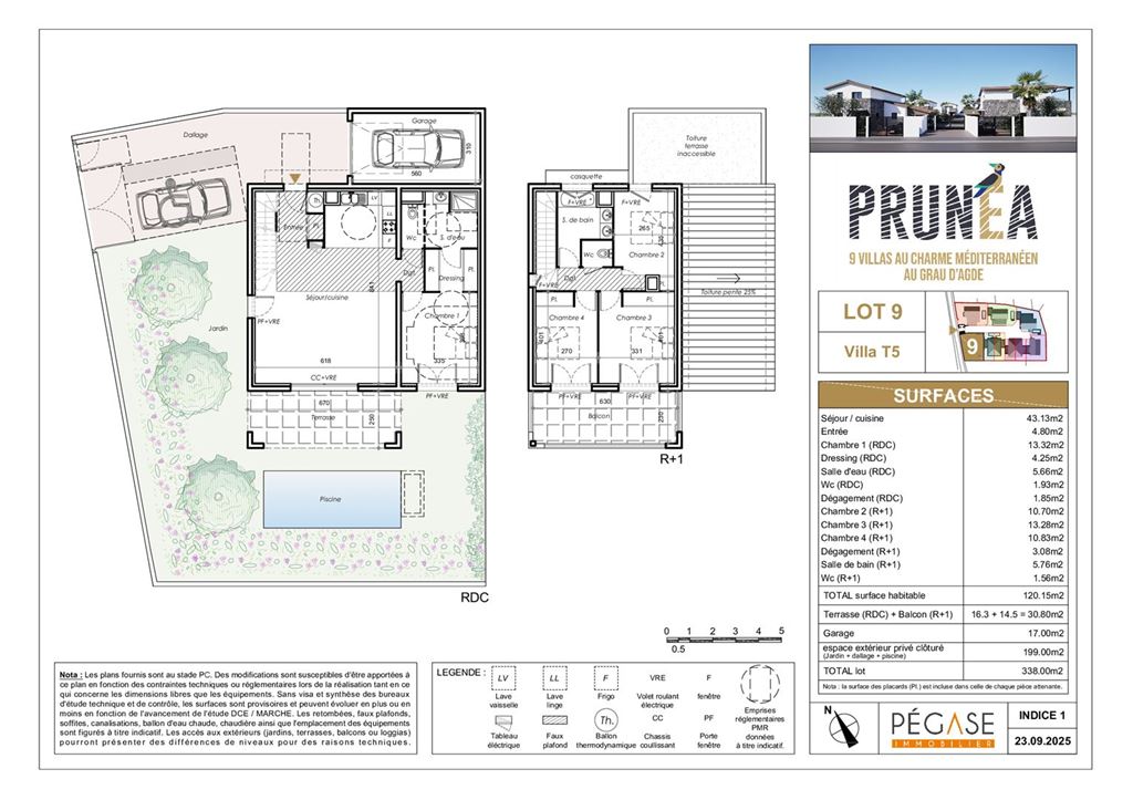 Villa LE CAP D'AGDE 645000€ METRODOM IMMOBILIER